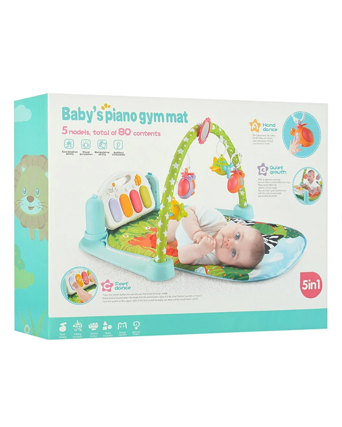 Gimnasio Tapete Piano Bebé Play Gym Baby Piano Little Me