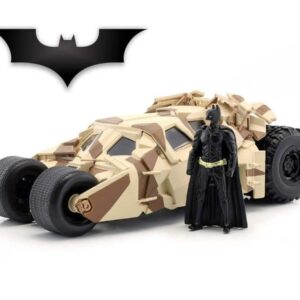 Batimóvil tumbler 2012 camuflado Batman Caballero de la noche Escala 1:24